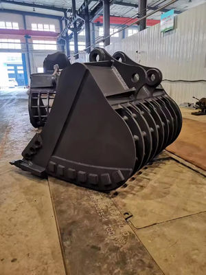 Disesuaikan Volvo Rock Digging Tilt Ditch Mud Bucket Excavator Cleaning Screen Skeleton Buckets
