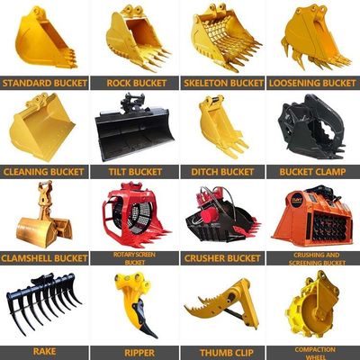 Carter 320 323 330 336 Excavator Batu Penggalian Ember Pekerjaan tanah Sieve Ember