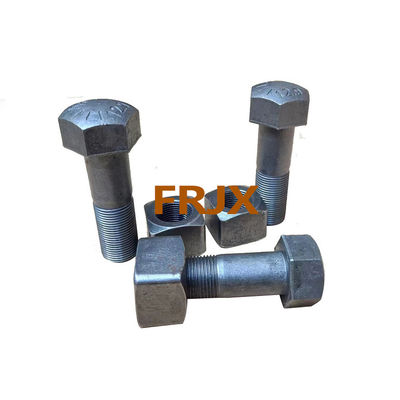 Bolt excavator baru dengan Black Oxide Finish Hand Thread Kearah Teknologi Cold Forming