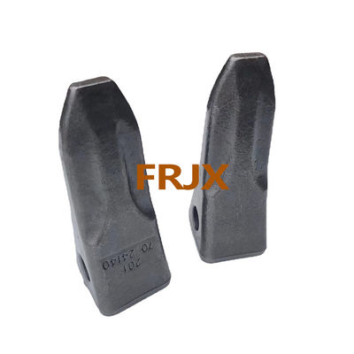 Precision Casting Mini Excavator Bucket Teeth Lost Wax Casting OEM Standard 1u3352 Kuning Hitam Warna