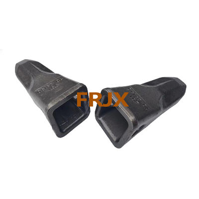 100% Baru Bucket Tips Excavator Gigi Precision Casting Kuning / Hitam