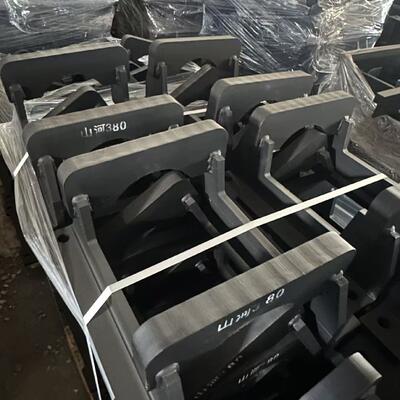 Penjaga rantai excavator, pelindung rantai, komponen tahan haus, pemegang rantai